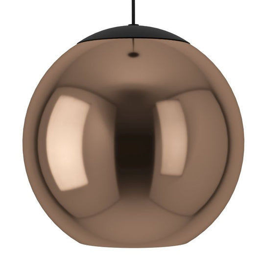 Candeeiro de teto suspenso com vidro cobre CORDOBA EGLO