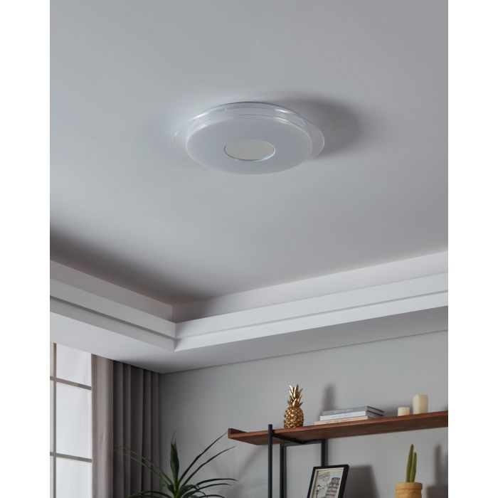 Load image into Gallery viewer, Candeeiro de teto LED com efeito cintilante LANCIANO-Z EGLO

