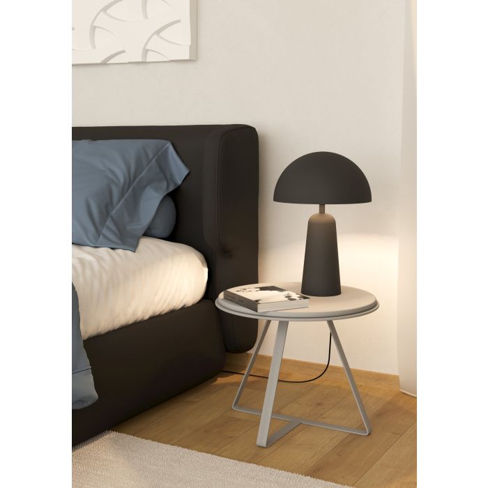 Load image into Gallery viewer, Candeeiro de Mesa com Base Cónica e Abajur Abobadado ARANZOLA EGLO
