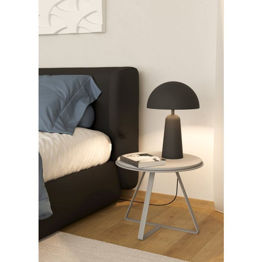 Candeeiro de Mesa com Base Cónica e Abajur Abobadado ARANZOLA EGLO