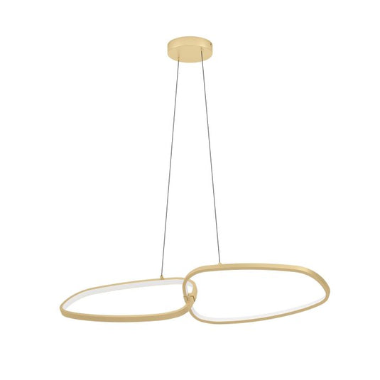 Candeeiro de teto LED com perfis orgânicos reguláveis LODOSA EGLO