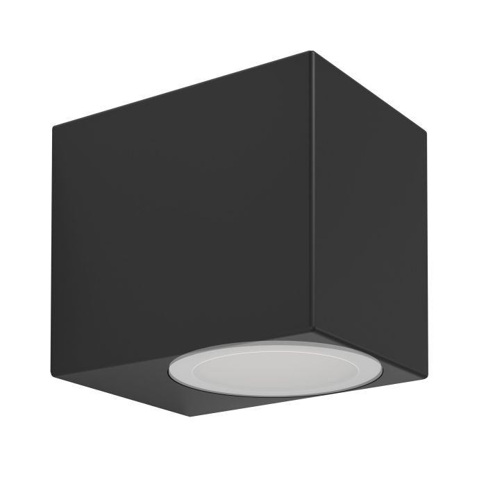 Load image into Gallery viewer, Aplique de Parede Exterior Preto com Lâmpada GU10 JABAGA EGLO
