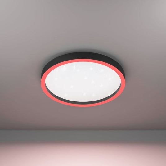 Candeeiro de teto LED com luz ajustável e efeito cintilante MONTEMORELOS-Z EGLO