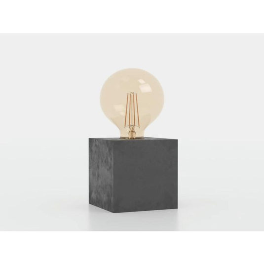 Candeeiro de Mesa com Base em Madeira Preta Mate PRESTWICK 2 EGLO