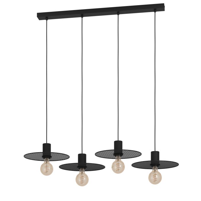 Carregue imagem no visualizador da galeriaCandeeiro de teto suspenso com quatro cabeças IKESTON EGLO
