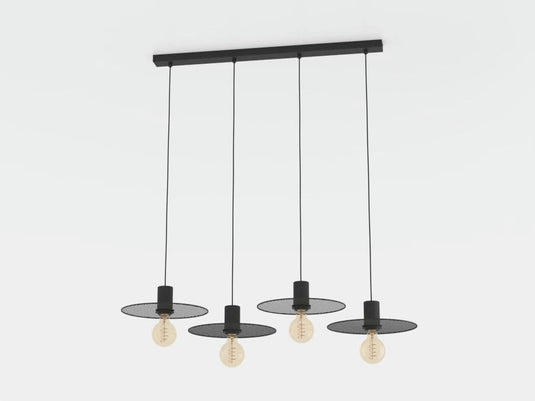 Candeeiro de teto suspenso com quatro cabeças IKESTON EGLO