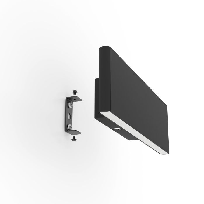Load image into Gallery viewer, Aplique de Parede LED Retangular em Alumínio Preto CLIMENE EGLO
