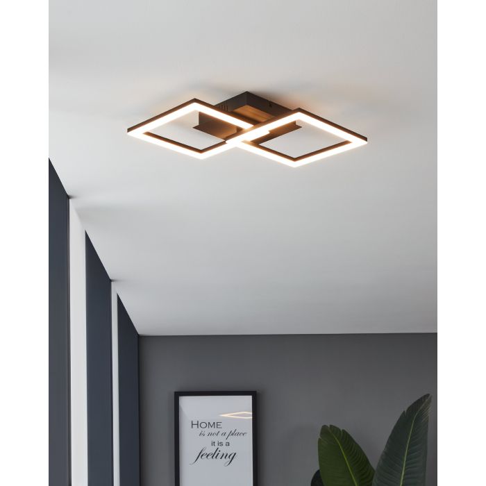 Carregue imagem no visualizador da galeriaCandeeiro de teto LED com luz ajustável PARANDAY-Z EGLO
