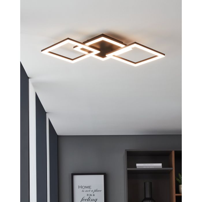 Carregue imagem no visualizador da galeriaCandeeiro de teto LED com luz ajustável PARANDAY-Z EGLO
