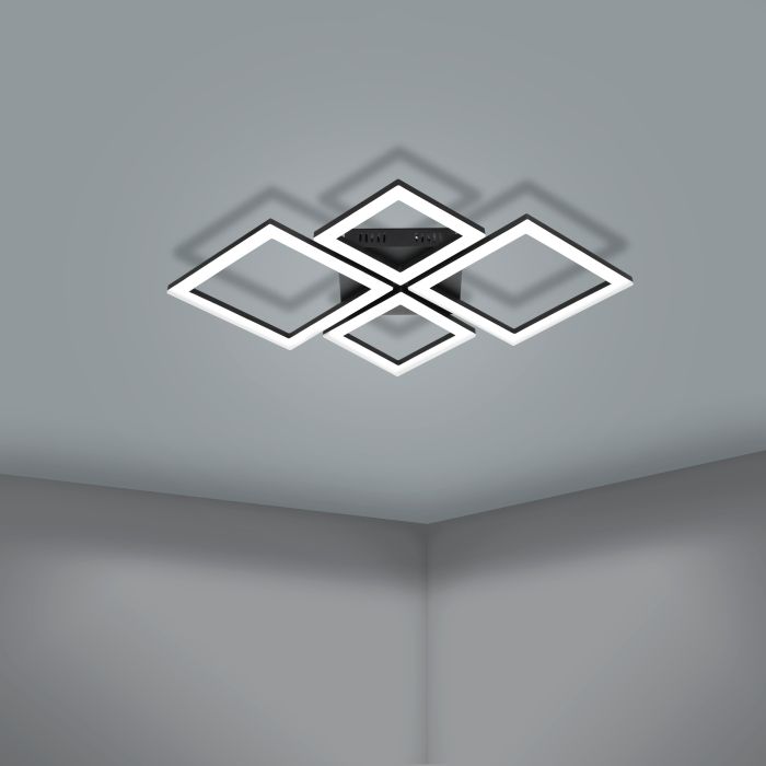 Carregue imagem no visualizador da galeriaCandeeiro de teto LED com luz ajustável PARANDAY-Z EGLO
