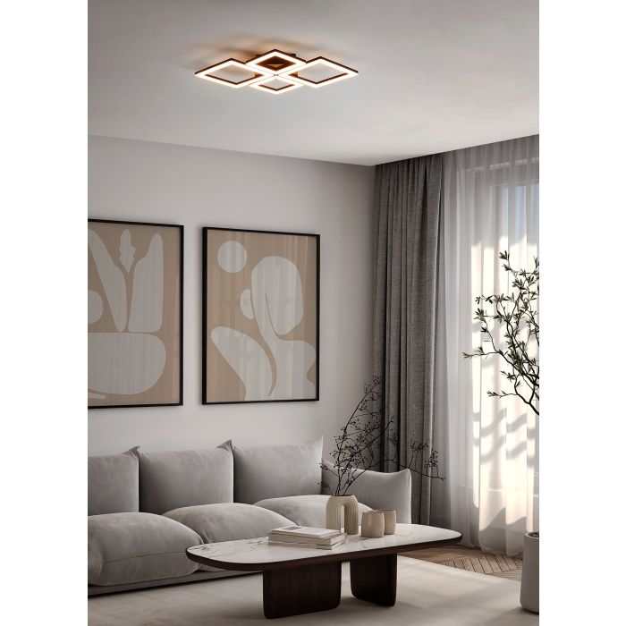 Carregue imagem no visualizador da galeriaCandeeiro de teto LED com luz ajustável PARANDAY-Z EGLO
