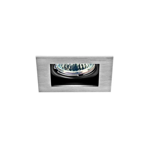 Load image into Gallery viewer, Projetor Encastrável para Lâmpada GU10 Aro em Aço Inox Escovado TROMILUX
