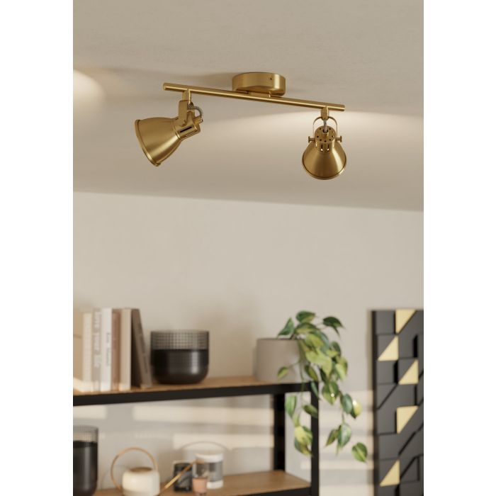 Load image into Gallery viewer, Foco LED de Teto com Suporte Metálico e Focos Reguláveis SERAS EGLO
