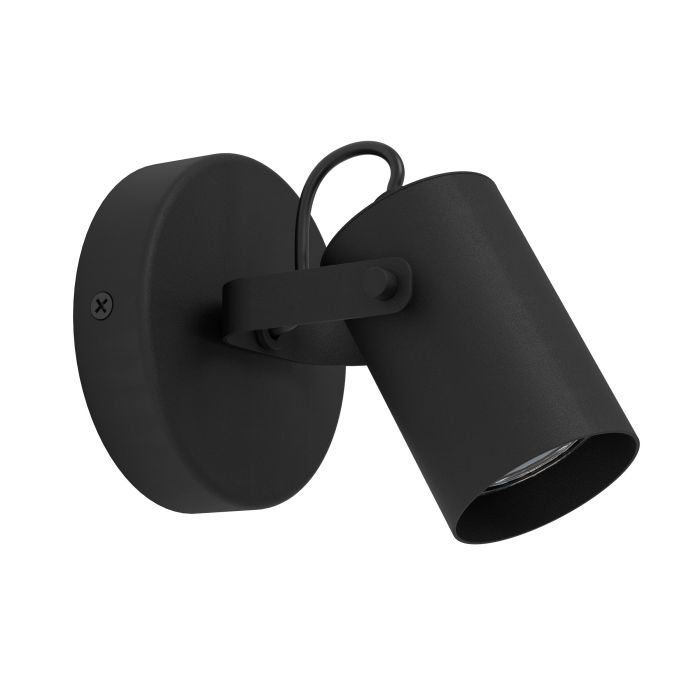 Load image into Gallery viewer, Foco LED de Parede e Teto Preto com Projetor Ajustável SOREGO EGLO
