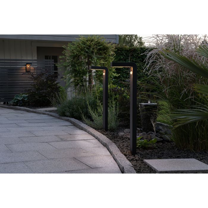 Load image into Gallery viewer, Candeeiro de Pé Pilar de Jardim LED com Sensor de Movimento BARACCONI EGLO
