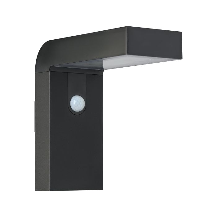 Chargez l'image dans la visionneuse de la galerie, Aplique de Parede Exterior LED com Sensor e Painel Solar BARACCONI EGLO
