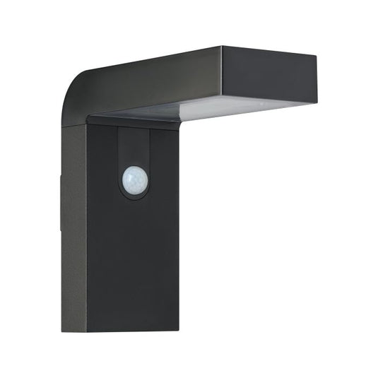 Aplique de Parede Exterior LED com Sensor e Painel Solar BARACCONI EGLO