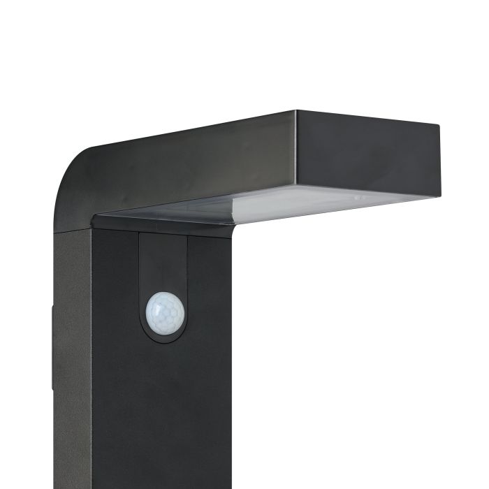 Chargez l'image dans la visionneuse de la galerie, Aplique de Parede Exterior LED com Sensor e Painel Solar BARACCONI EGLO
