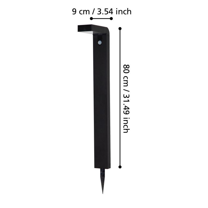 Load image into Gallery viewer, Candeeiro de Pé Pilar de Jardim LED com Sensor de Movimento BARACCONI EGLO
