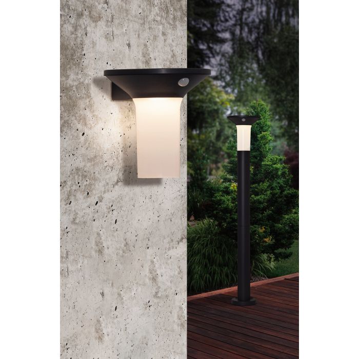 Load image into Gallery viewer, Candeeiro de pé LED para exterior com painel solar CORBEZZOLA EGLO
