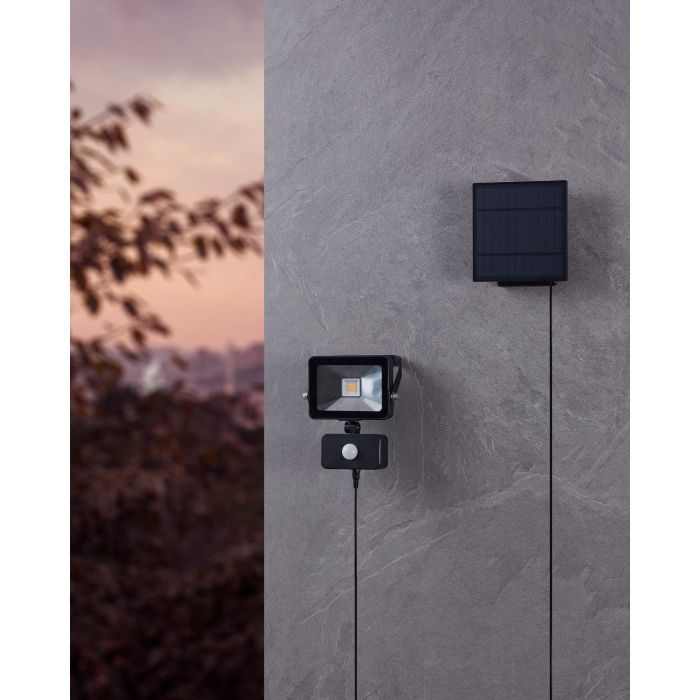 Load image into Gallery viewer, Candeeiro solar com sensor de movimento e painel solar VILLAGRAPPA EGLO
