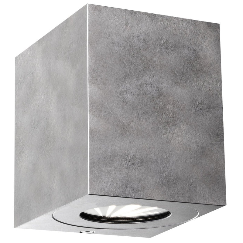 Chargez l'image dans la visionneuse de la galerie, Aplique de Parede Exterior em Aço Galvanizado com LED Integrado Kubi 2 NORDLUX
