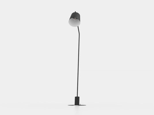 ONEDA Candeeiro de Pé EGLO - Design Elegante em Aço Preto