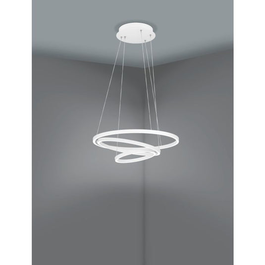 Candeeiro de teto LED com anéis ajustáveis LOBINERO-Z EGLO