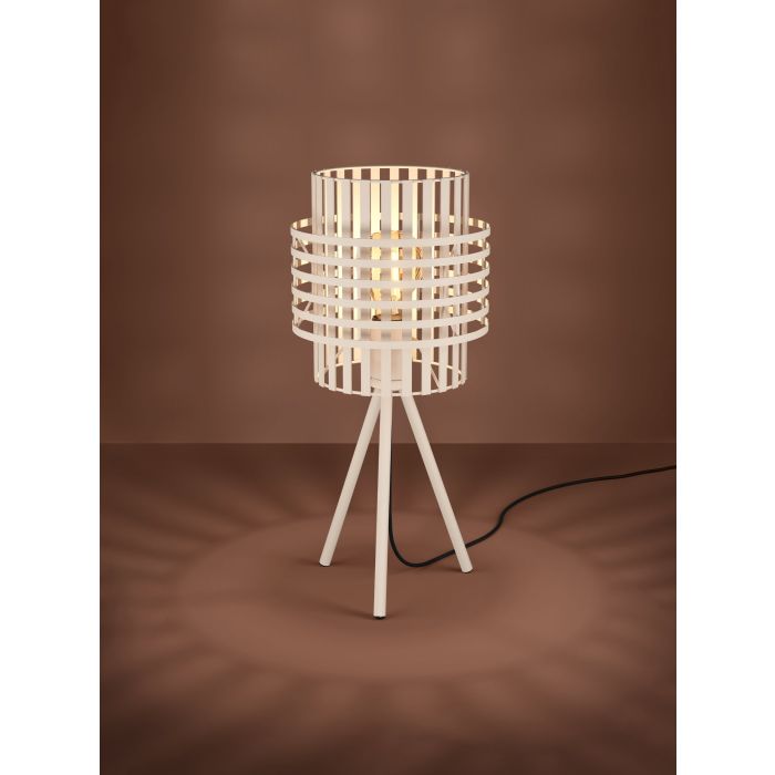 Load image into Gallery viewer, Candeeiro de Mesa com Abajur Redondo em Metal OLTAMAR EGLO
