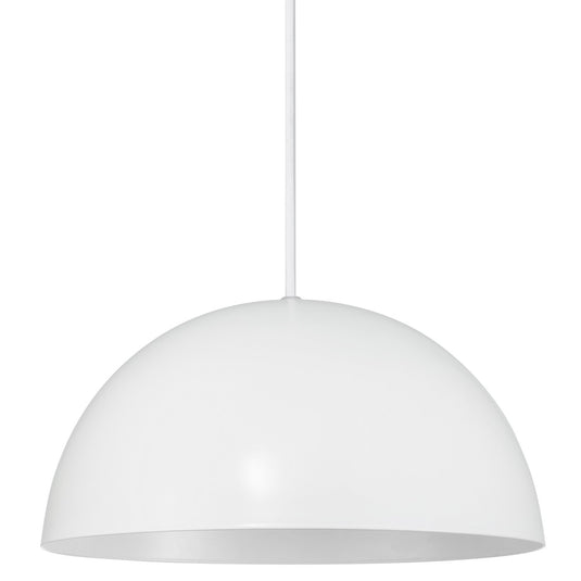 Candeeiro de Teto Contemporâneo com Metal Branco ELLEN NORDLUX