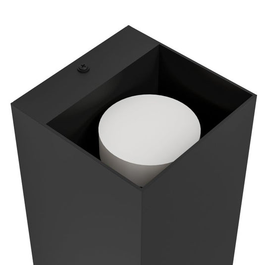 Aplique LED Exterior em Aço Zincado Preto EREMITANA EGLO