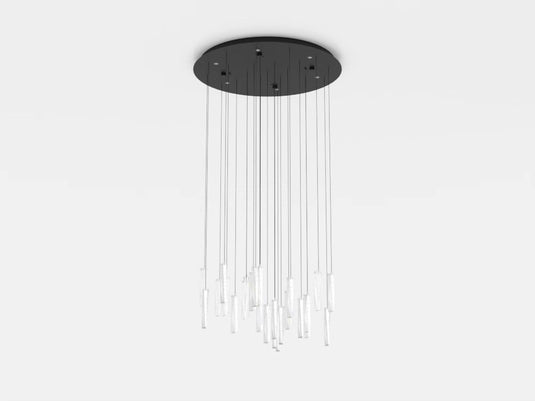Candeeiro de teto LED com cristais transparentes SARDENARA EGLO