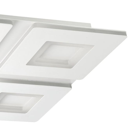 Candeeiro de teto LED com painéis quadrados ajustáveis PADROGIANO-Z EGLO