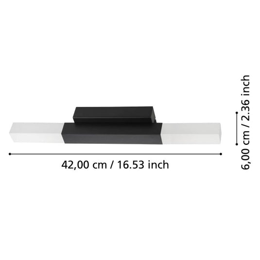 Aplique de Parede LED para Casa de Banho ALCUDIA EGLO