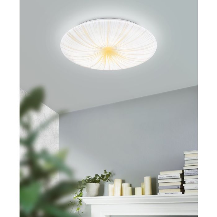 Load image into Gallery viewer, Plafon LED com Efeito Cintilante NIEVES 1 EGLO
