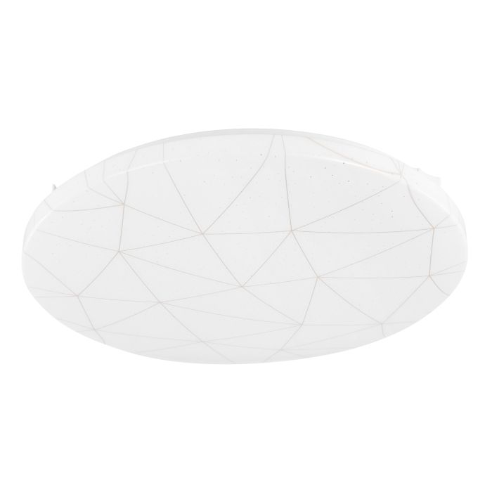 Load image into Gallery viewer, Candeeiro de teto LED com design geométrico dourado RENDE EGLO

