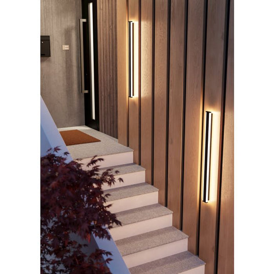 Aplique de Parede Exterior Preto com LED NEVIANO EGLO