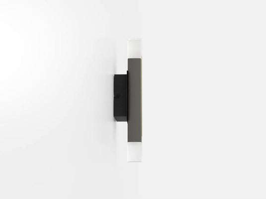 Aplique de Parede LED com Colunas Douradas e Castanho Escuro ESTANTERIOS EGLO