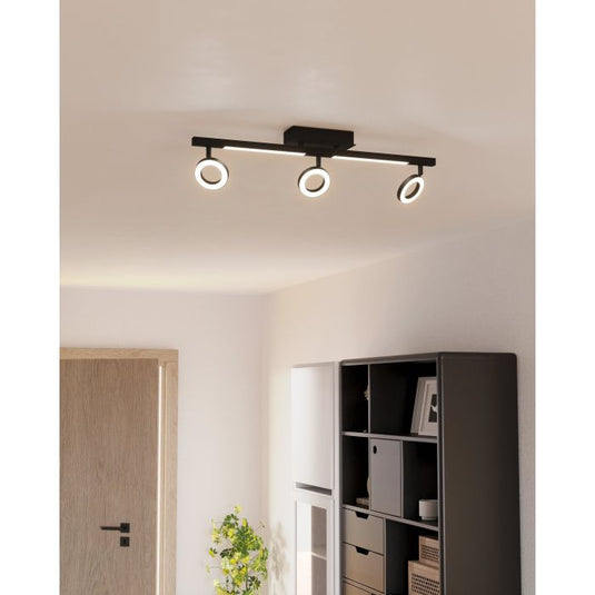 Candeeiro de Teto LED com Focos Giratórios CARDILLIO 2 EGLO