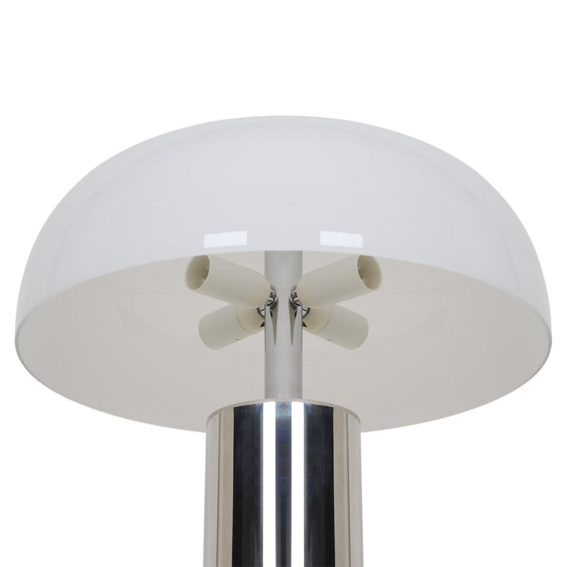 Chargez l'image dans la visionneuse de la galerie, Candeeiro de Mesa Elegante com Vidro Opalino e Metal Gabrielle NORDLUX
