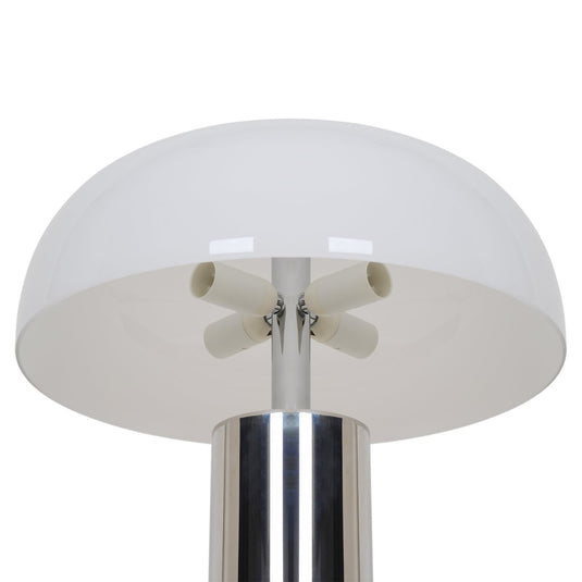 Candeeiro de Mesa Elegante com Vidro Opalino e Metal Gabrielle NORDLUX