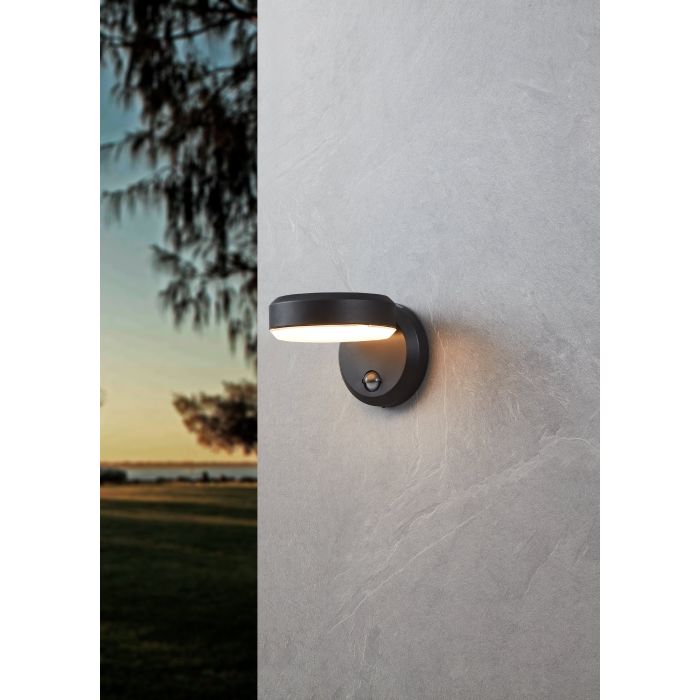 Load image into Gallery viewer, Aplique de Parede Exterior LED com Sensor FORNACI EGLO
