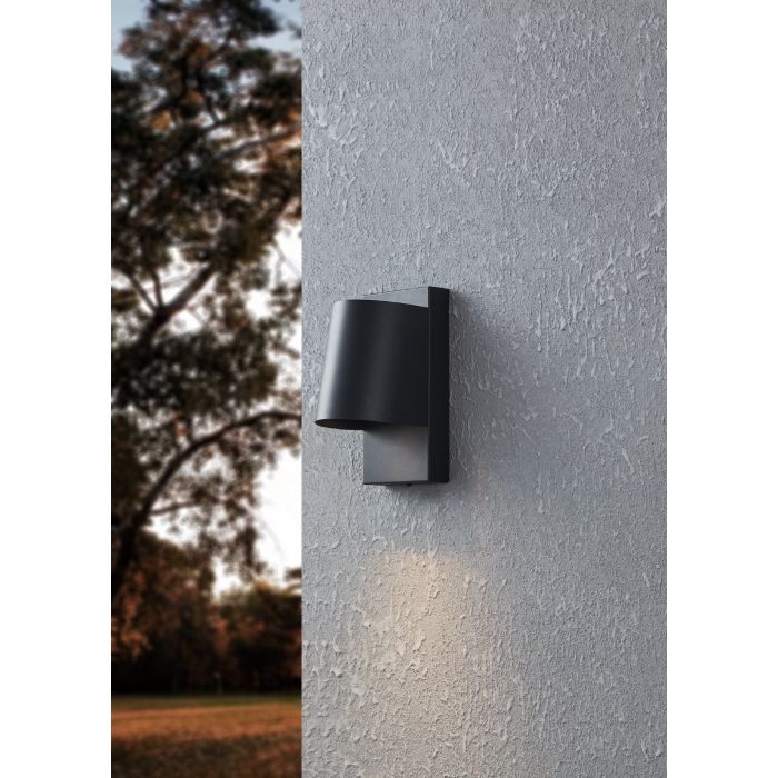 Carregue imagem no visualizador da galeriaAplique de Parede Exterior LED Preto STAGNONE EGLO
