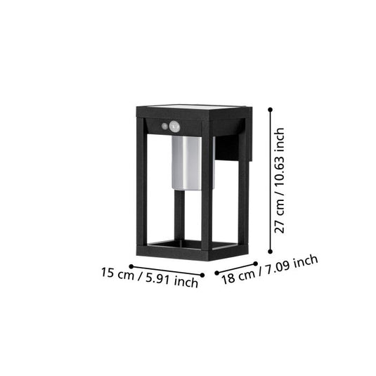Aplique de Parede Exterior LED com Painel Solar MARTANO EGLO