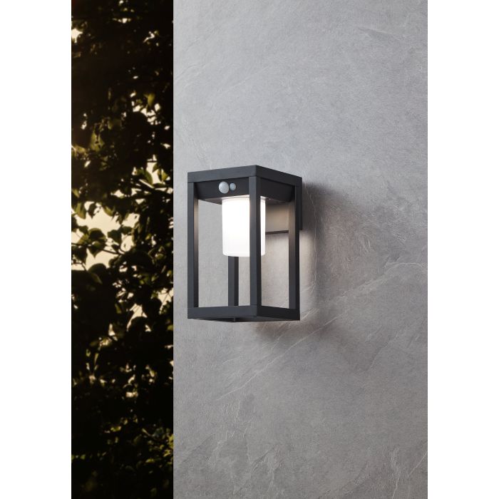 Load image into Gallery viewer, Aplique de Parede Exterior LED com Painel Solar MARTANO EGLO
