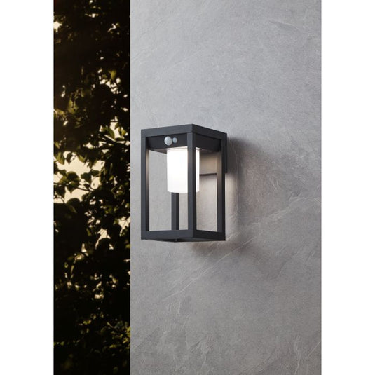 Aplique de Parede Exterior LED com Painel Solar MARTANO EGLO