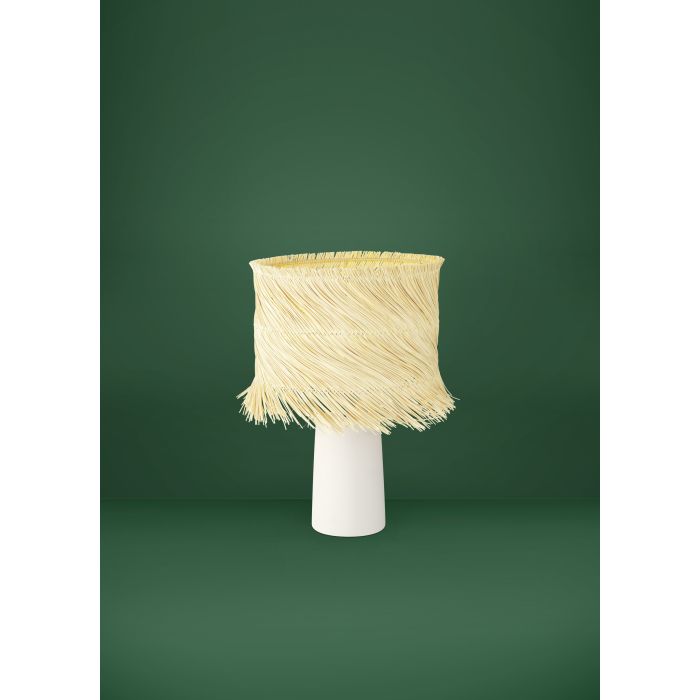 Load image into Gallery viewer, Candeeiro de Mesa com Abat-jour em Rattan Natural PAISANO EGLO
