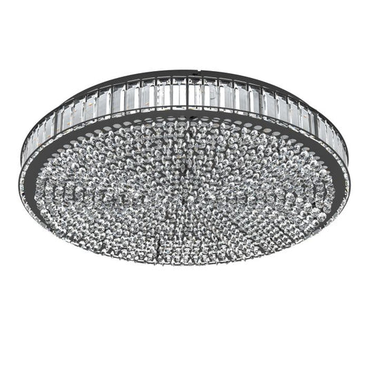 Candeeiro de teto LED com cristais transparentes BALPARDA EGLO