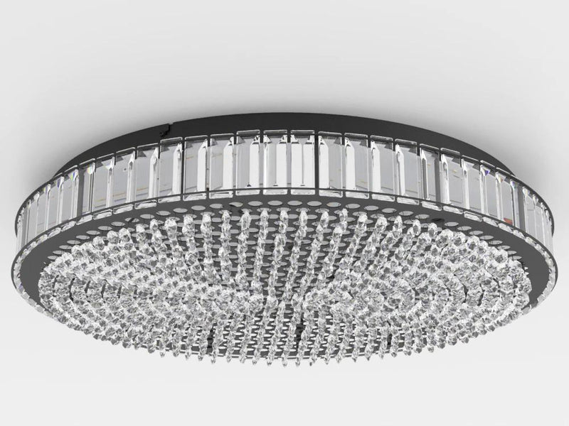 Carregue imagem no visualizador da galeriaCandeeiro de teto LED com cristais transparentes BALPARDA EGLO
