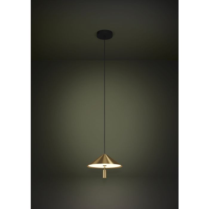 Load image into Gallery viewer, Candeeiro de Teto Suspenso PARAGUAY LED Latão Escovado
